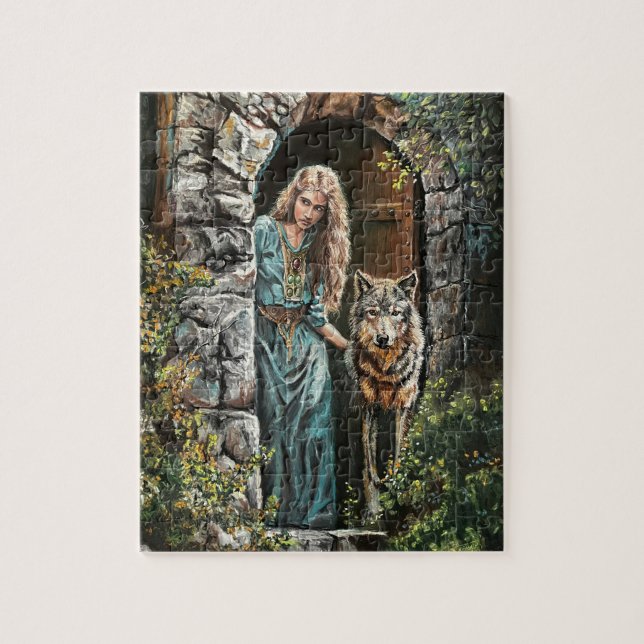 Prince Wolf Jigsaw Puzzle (Vertical)