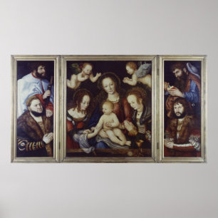 Princely Altarpiece, 1510-12 Poster