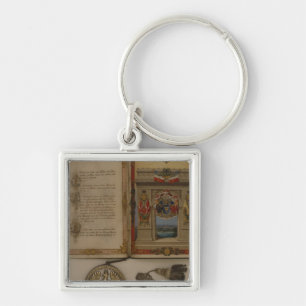Prince's Diploma investing Otto von Bismarck Key Ring