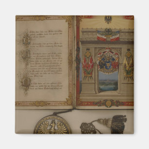 Prince's Diploma investing Otto von Bismarck Magnet