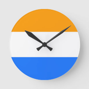Prince's Flag Round Clock