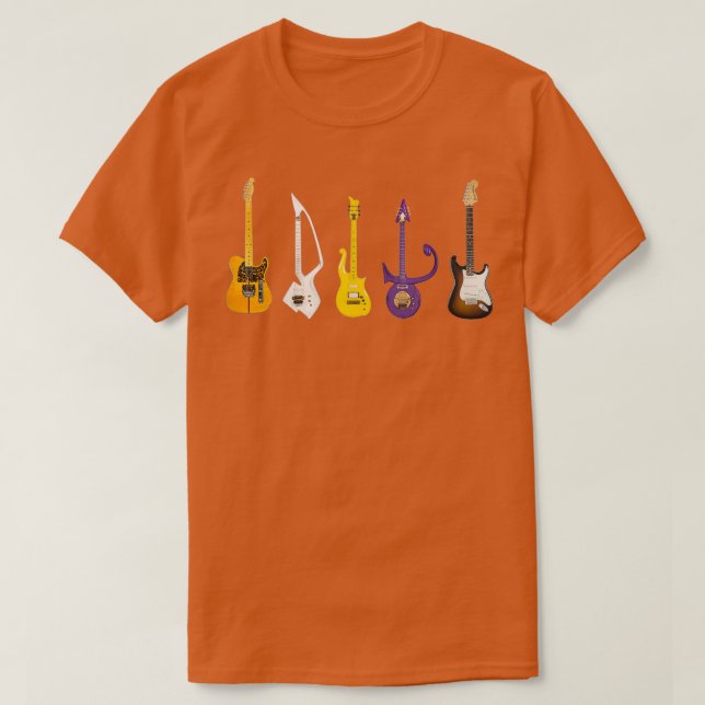 Princes Guitars T-Shirt (Design Front)
