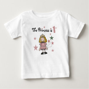 Princess 1st Birthday Baby T-Shirt