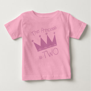 Princess 2nd Birthday Baby T-Shirt