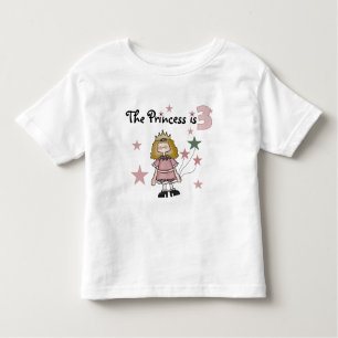 Princess 3rd Birthday Tshirts and Gifts