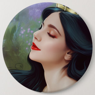 Princess 6 cm round badge
