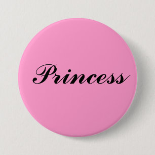 Princess 7.5 Cm Round Badge