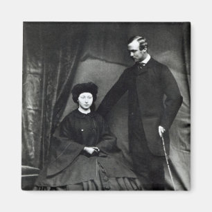 Princess Alice and Prince Ludwig of Hesse, 1860 Magnet