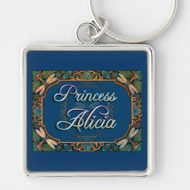 Princess Alicia Key Ring (Front)