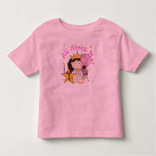 Princess All About Me 1st Birthday Tshirts