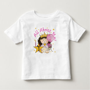 Princess All About Me 1st Birthday Tshirts