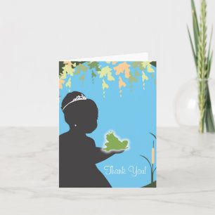 Princess and Frog - Thank You Card