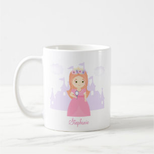 Princess and Her Magical Mirror Coffee Mug