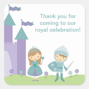 Princess and Knight Stickers