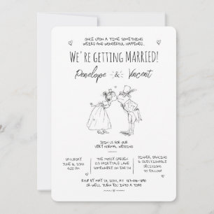 Princess and the Frog Wedding Invitation