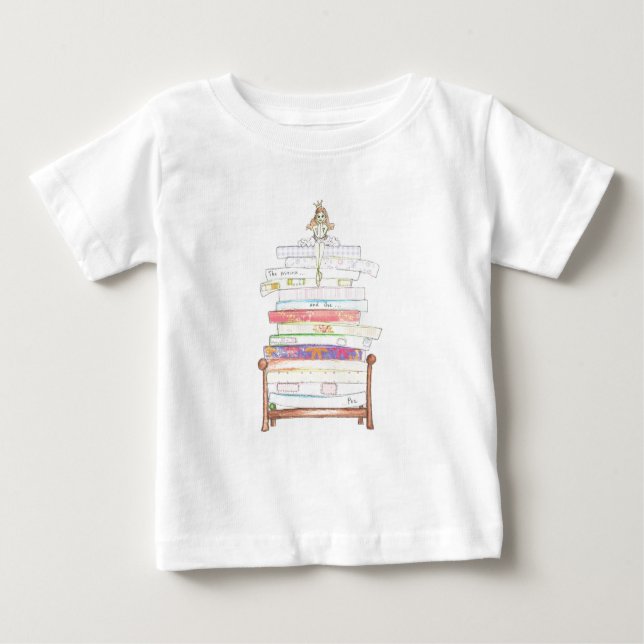princess and the pea baby T-Shirt (Front)