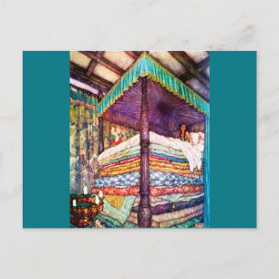 Princess and the Pea Postcard