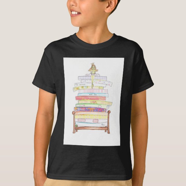princess and the pea T-Shirt (Front)