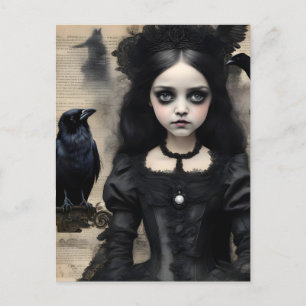 Princess and the Raven Postcard