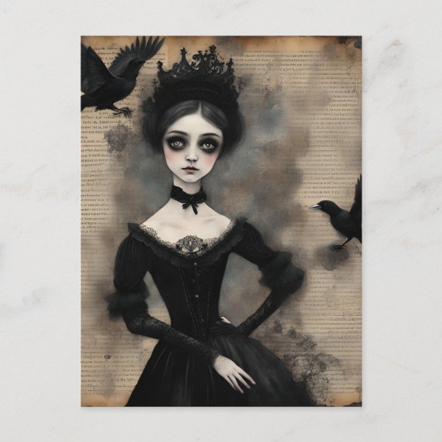 Princess and the Ravens Postcard (Front)