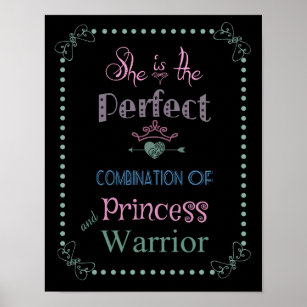 Princess and Warrior Poster