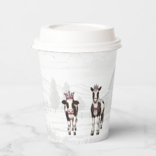 Princess Animals Birthday Party Paper Cups