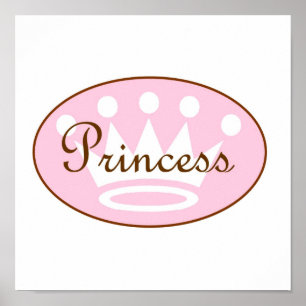 Princess Art Canvas Poster