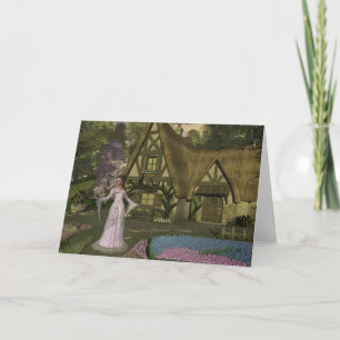 Princess at the Cottage Greeting Cards