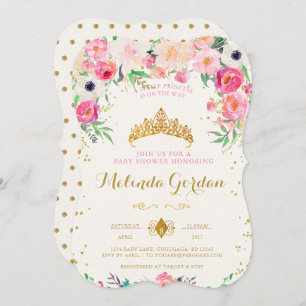 Princess Baby Shower Invitation