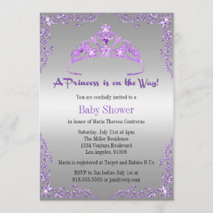 Princess Baby Shower Invitation