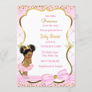 Princess Baby Shower invitation