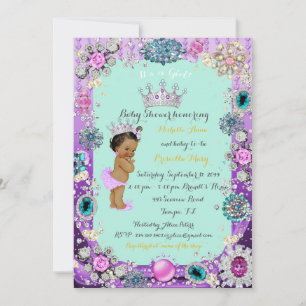 Princess Baby Shower Invitation, Little Princess Invitation