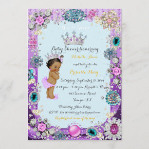Princess Baby Shower Invitation, Princess Invitation