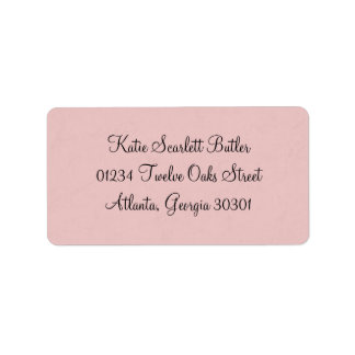 Princess Baby Shower Label