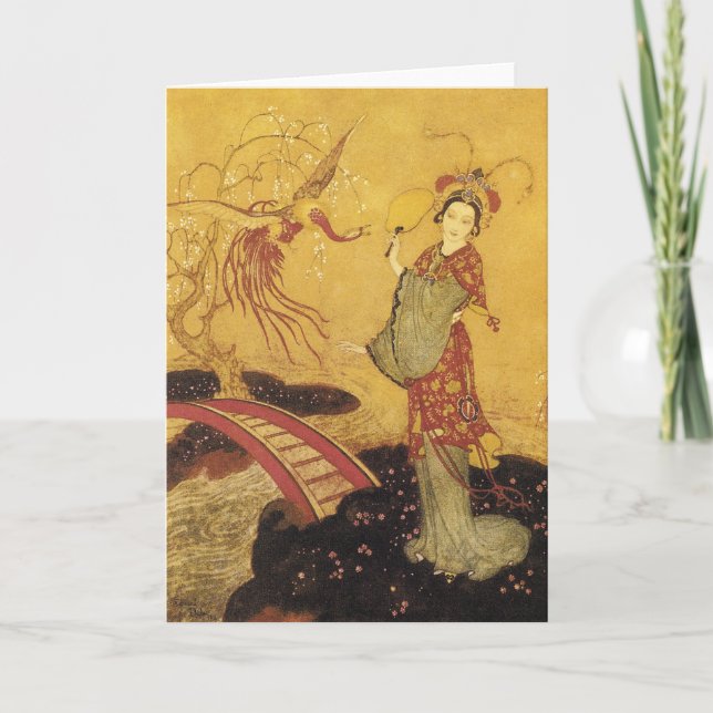 Princess Badoura Dulac Art Card (Front)