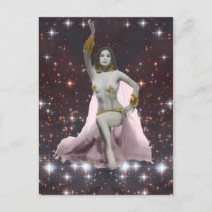 Princess Banu, Cosmic Belly Dancer Postcard