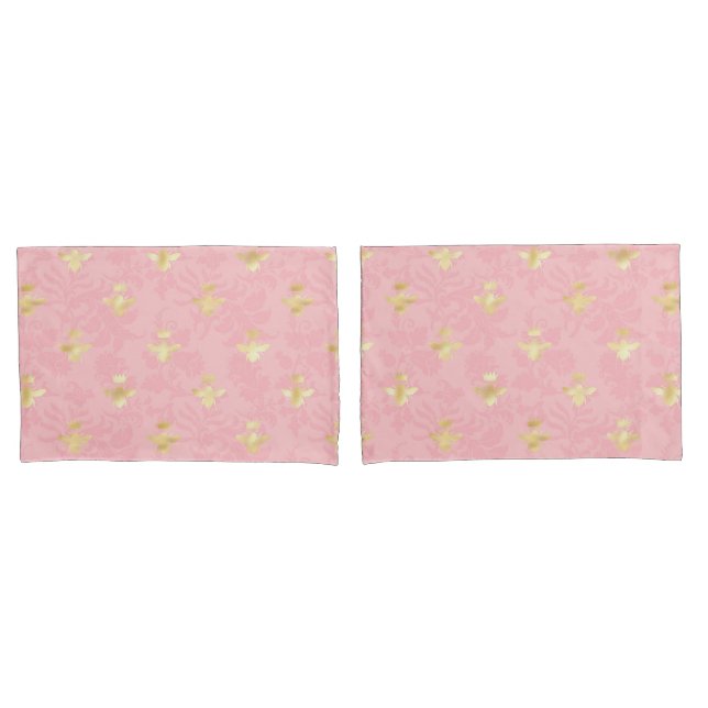 Princess Bee Series Design #4 Pillowcase (Front-Set)