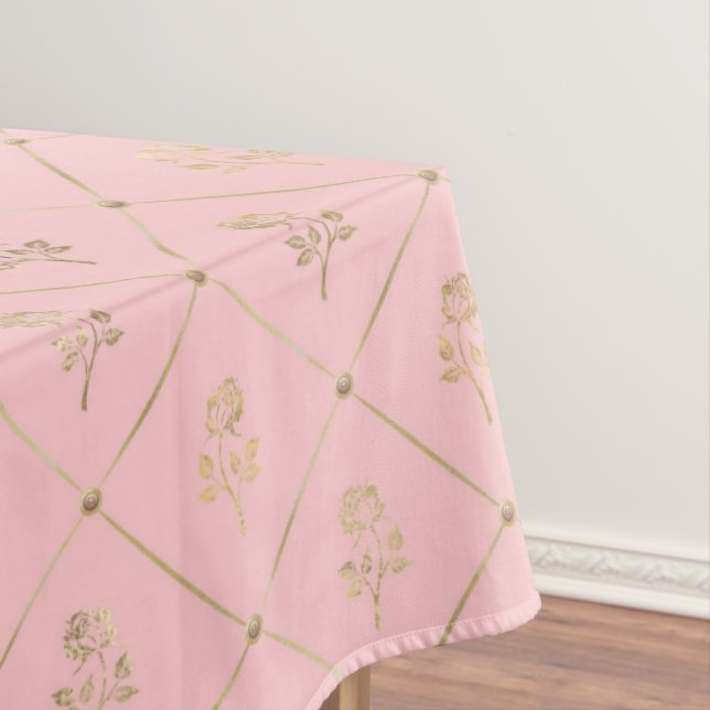 Princess Bee Series Design #6 Tablecloth (In Situ)