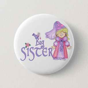 Princess Big Sister 6 Cm Round Badge