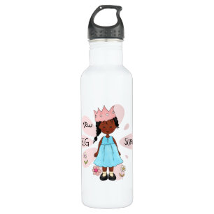 Princess Big Sister African American 710 Ml Water Bottle