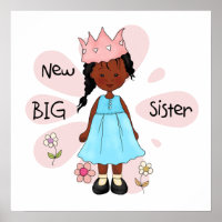 Princess Big Sister African American