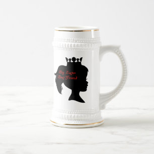 Princess Big Sister Best Friend Beer Stein