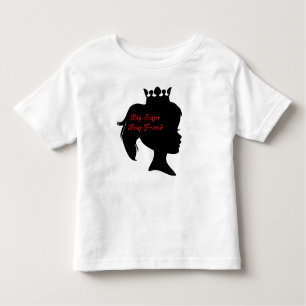 Princess Big Sister Best Friend Toddler T-Shirt