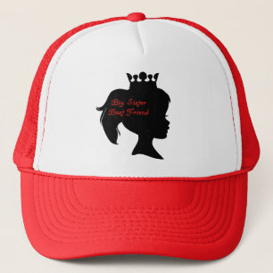 Princess Big Sister Best Friend Trucker Hat
