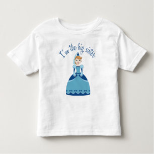 Princess Big Sister Toddler T-Shirt
