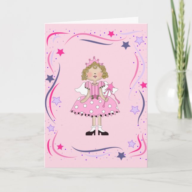 Princess Birthday Card (Front)