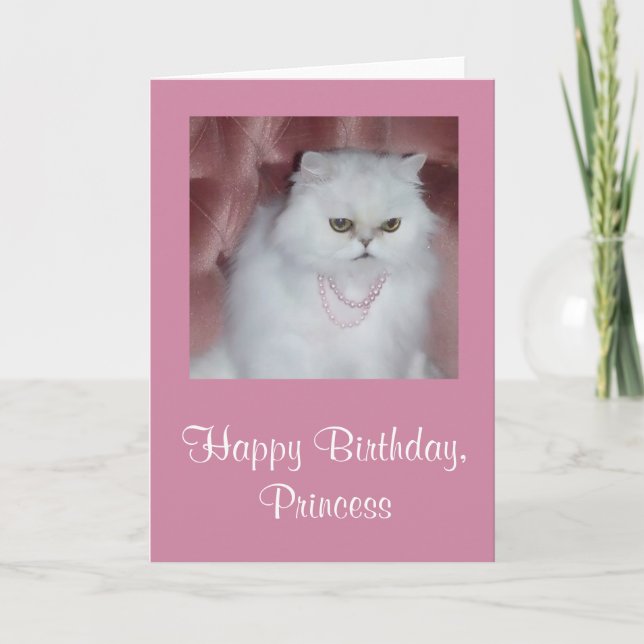 Princess Birthday Card (Front)