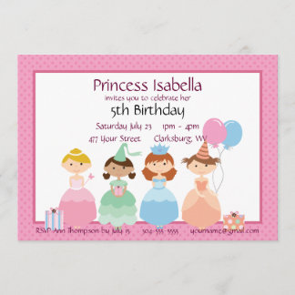 Princess Birthday Invitation