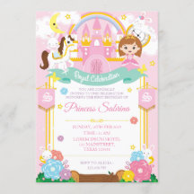 Princess Birthday Invitation