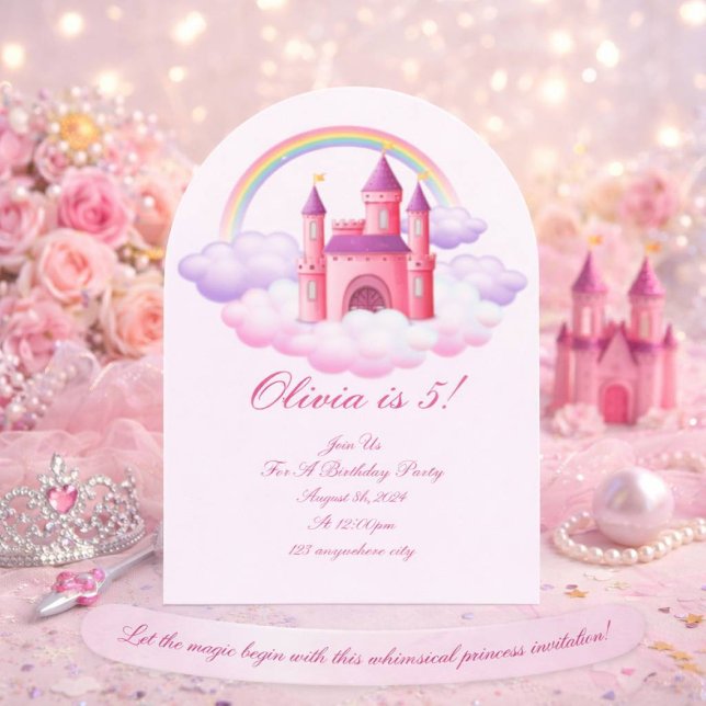 PRINCESS BIRTHDAY INVITATION (Creator Uploaded)